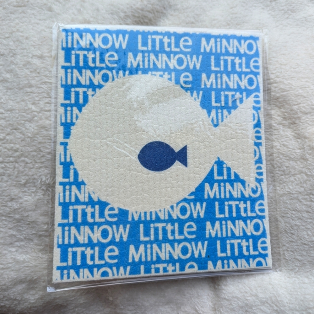Eco-friendly Organic Washcloth - Minnow